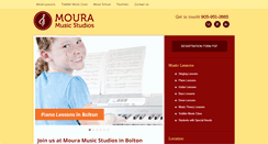 Desktop Screenshot of mouramusicstudios.com